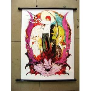  Death Note: Light, Mikami and others 60x90cm Wallscroll 