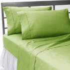 Exotic Linens 500 Thread Count Egyptian Cotton Solid Sage Twin Sheet 