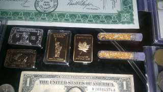 Huge Estate Sale Collection Rare Coins Gold Plated Silver Proof 
