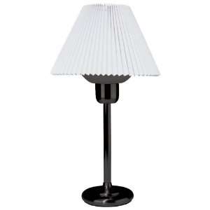  Dainolite DM980BK Modern 1Light Table Lamp, Black