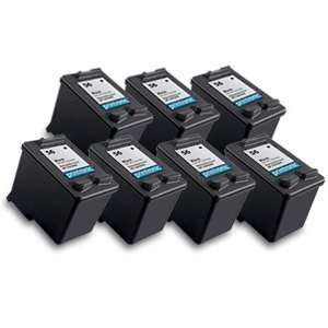   C6656AN Compatible Remanufactured Combo Pack   7 Black Ink Cartridges