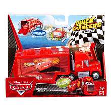 Cars 2 New Feature Vehicle   Deluxe Mack Transporter   Mattel   Toys 