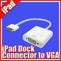 Apple iPad iPad 2 Dock Connector to VGA Adapter Cable  