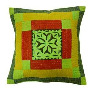 Ultimate Design Cotton Cushion Covers with Cut & Patch Work Size 16 X 