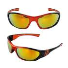mlc eyewear tr90 wrap fashion sunglasses orange black frame rainbow