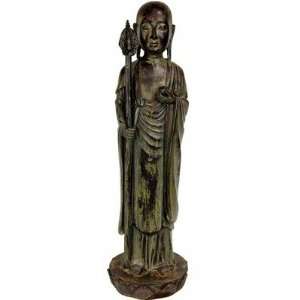  25 Standing Japanese Zen Monk Statue