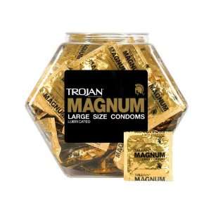  Trojan Magnum Large Size Condomes 48ct: Health & Personal 