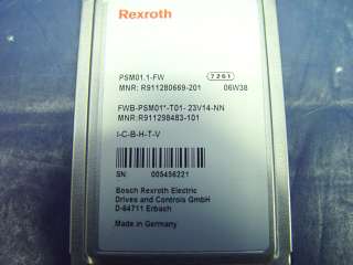 Bosch Rexroth Flash Module Memory Card PSM01.1 FW  