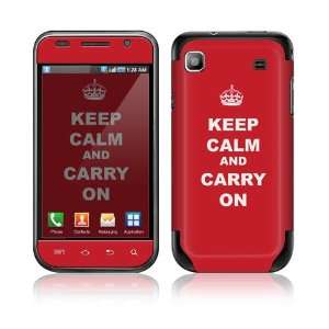  Samsung Vibrant T959 Skin Decal Sticker   Keep Calm and 