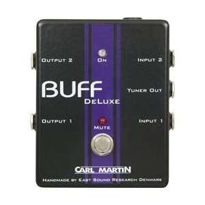  Carl Martin Buff Deluxe Boost Guitar Effects Pedal 