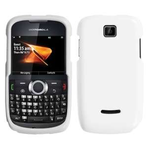   Cell Phone Case for Motorola Theory WX430 Boost Mobile   White Cell
