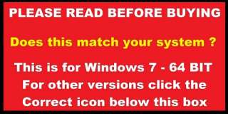 WINDOWS 7 RECOVERY MANAGER CD DISC ~ RECOVER RESTORE REPAIR PC LAPTOP 
