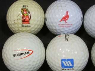   Golf Balls KEEBLER Americold MAYTAG Myrtle Beach GROUSE SCOTCH Burnham