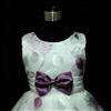 N16 Wedding Gorgeou Purple Fancy Girls Dress Size 5/6Ye  