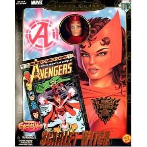   Marvel Comics Famous Covers > Scarlet Witch Action Figure: Toys