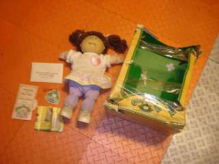 Cabbage Patch Kids Coleco 1984 Dori Lilac USED DOLL  