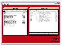 Nord Stage Manager Software