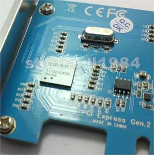 USB 3.0 PCI E Express Card Two Internal Ports 20Pin Header Adapter 