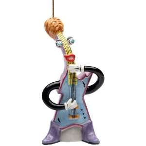  Appletree Design Electric Guitar Ornament, 5 Inch Tall 