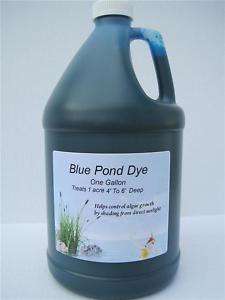 BLUE POND DYE 1 GALLON FOR ONE ACRE 4   6 DEEP  