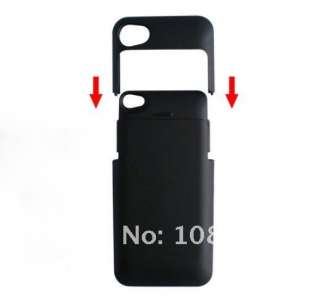Moca Power Pack rechargeable external battery case for iphone 4  