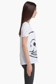 Cheap Monday Carolina Skull T shirt for women  