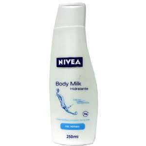  Nivea Body Milk Normal Skin 8.4 oz   Crema Para Piel 