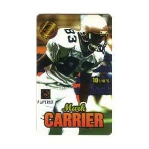 Collectible Phone Card 10u Men of Destiny Mark Carrier WR Carolina 