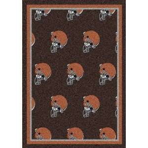  Cleveland Browns NFL Repeat Area Rug by Milliken 54x78 