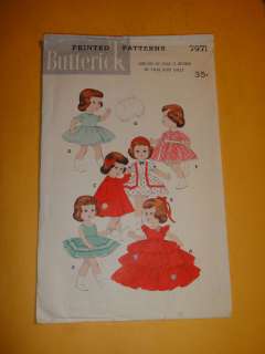   Butterick Doll Clothes Pattern 7971 Littlest Angel 11 n/r  