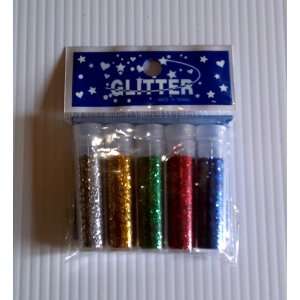  5 Tubes of Glitter Arts, Crafts & Sewing