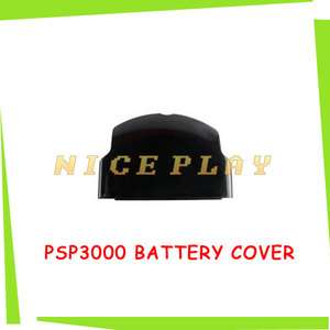 Back Battery Cover Case for SONY PSP 3000 SLIM BLACK US  