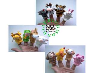   Package only include 12 pcs animals finger puppets,Same as pic show