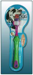 Triple Pet Toothbrush Dental Cleaning Dog Cat New  