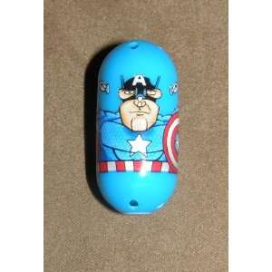  2010 MIGHTY BEANS MARVEL LOOSE #3 CAPTAIN AMERICA BEAN 
