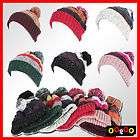   Chioce Acrylic Five tone beanie Knit Hat Cap Skull Winter Unisex
