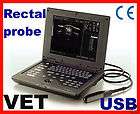   CE certificated Vet ultrasound scanner system with 7.5mhz rectal probe