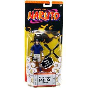 Mattel Shonen JumpS Naruto Battle Damage Sasuke Uchiha : Toys & Games 