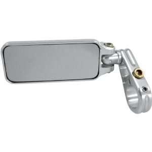   Rectangular Mirror Clear Anodized   Harley Models