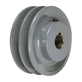   Double V Groove Pulley / Sheave # 2BK140X5/8: Home Improvement