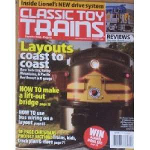  Classic Toy Trains, December 2006, Vol. 19 No. 9, Layouts 