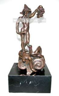 Salvador DALI s/n Bronze SCULPTURE Perseus   Cellini  