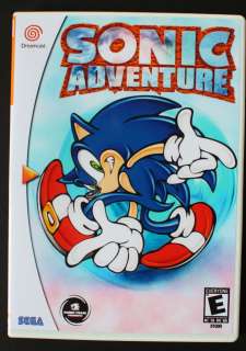 Sonic Adventure, Sega Dreamcast Premium Game Case *No Game*  