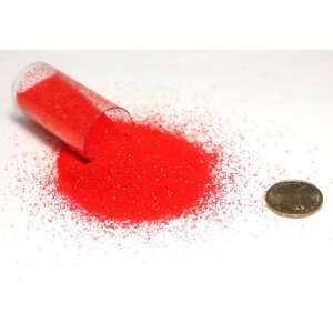  Extra Fine Neon Red Glitter Arts, Crafts & Sewing