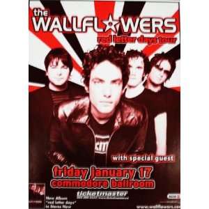  Wallflowers Vancouver Original Concert Poster