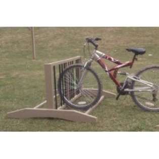 Quality Built Bike Rack Indoor/Outdoor Poly Lumber Bike Rack 