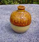 Yellow Ware Mini Jug, Acorn Wares, Uhl of Huntingburg