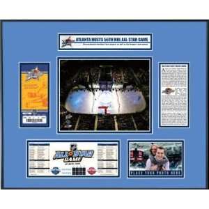   All Star Game Ticket Frame with story 