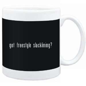 Mug Black  Got Freestyle Slacklining?  Sports  Sports 