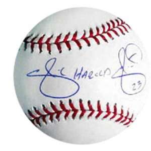 Shannon Stewart Autographed Baseball with Full Name Signature